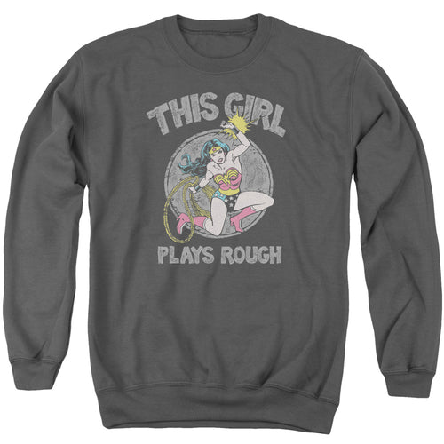 DC Comics Plays Rough Crewneck Sweatshirt