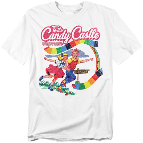Candy Land To the Candy Castle White T-Shirt