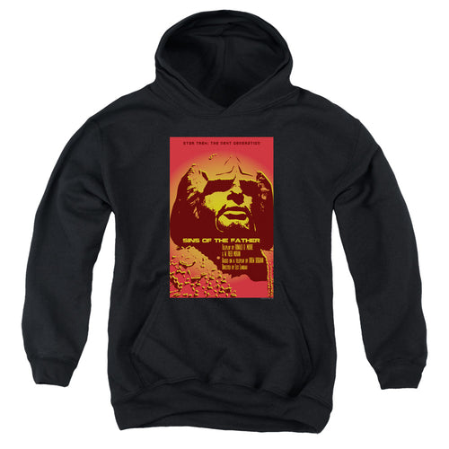 Star Trek Sins of the Father Black Youth Hoodie