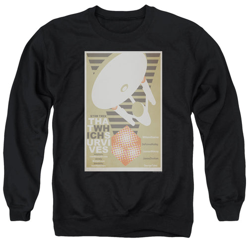 Star Trek Juan Ortiz That Which Survives Black Crewneck Sweatshirt