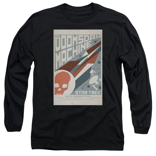 Star Trek Juan Ortiz The Doomsday Machine Black Long Sleeve T-Shirt