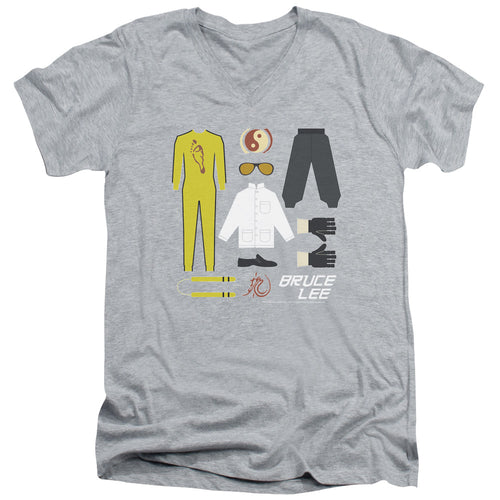 Bruce Lee Lee Gift Set V-Neck T-Shirt