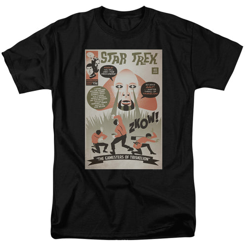 Star Trek Juan Ortiz The Gamesters of Triskelion Black T-Shirt
