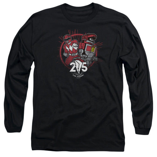 Mighty Morphin Power Rangers Red 25 Long Sleeve T-Shirt