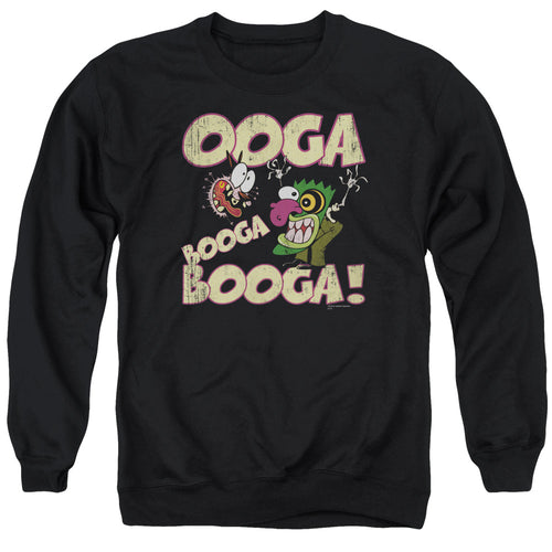 Courage the Cowardly Dog Ooga Booga Booga Crewneck Sweatshirt