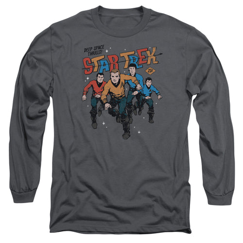 Star Trek Deep Space Thrills Long Sleeve T-Shirt
