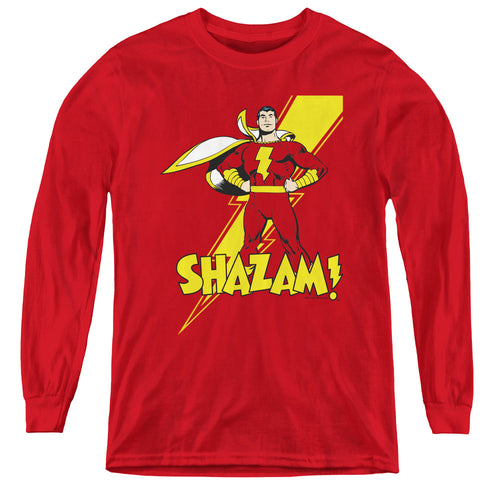 DC Comics Shazam Youth Long Sleeve T-Shirt