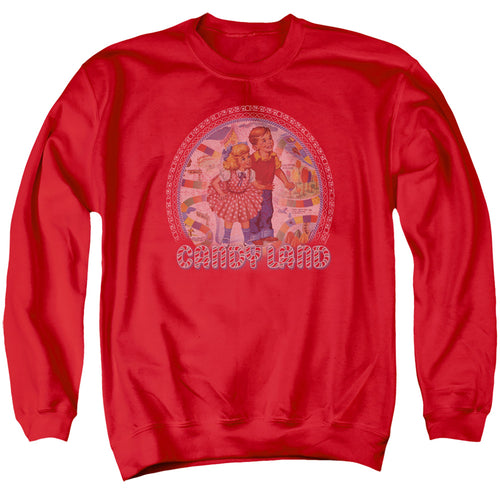 Candy Land Vintage Kids Medallion Crewneck Sweatshirt