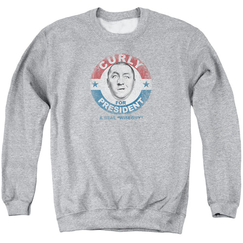 The Three Stooges Curly for President Wiseguy Crewneck Sweatshirt