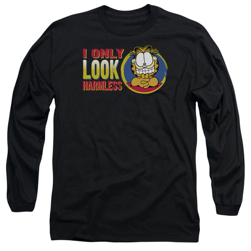Garfield I Only Look Harmless Long Sleeve T-Shirt