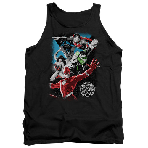 Justice League Galactic Attack Tank Top