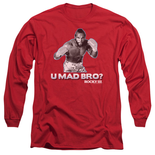 Rocky U Mad Bro Long Sleeve T-Shirt