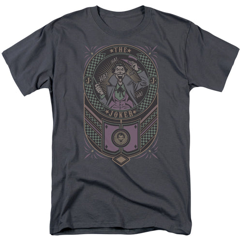 Batman Joker Checkered Sign T-Shirt