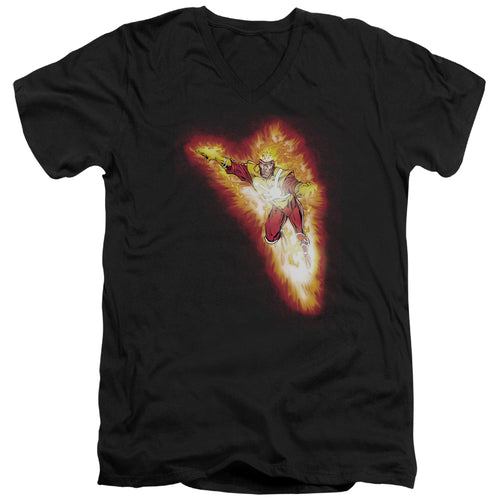 Justice League Firestorm Blaze V-Neck T-Shirt