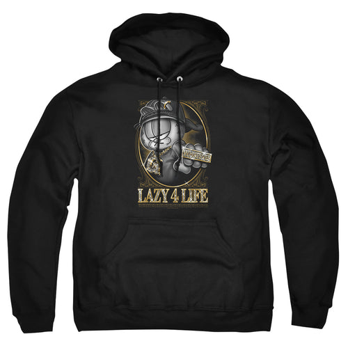 Garfield Lazy 4 Life Pullover Hoodie