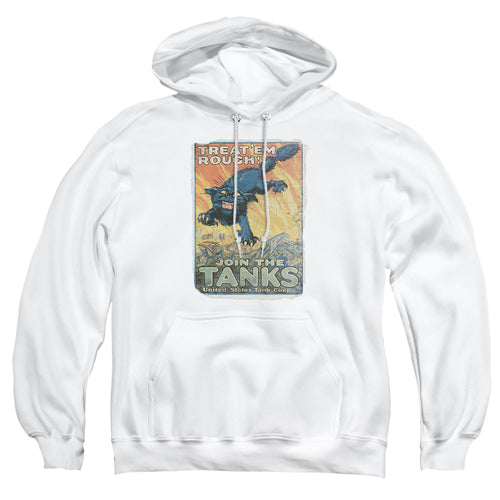 US Army Treat 'Em Rough Pullover Hoodie