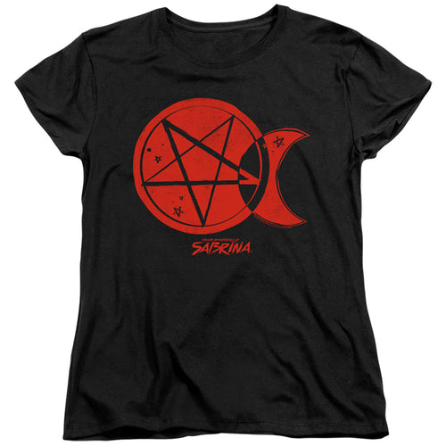 Chilling Adventures Of Sabrina Dark Moon Womens T-Shirt