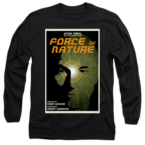 Star Trek Force of Nature Black Long Sleeve T-Shirt