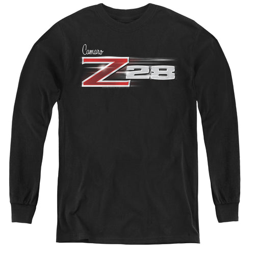 Chevy Z28 Logo Youth Long Sleeve T-Shirt
