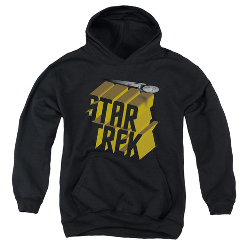 Star Trek 3D Logo Youth Hoodie