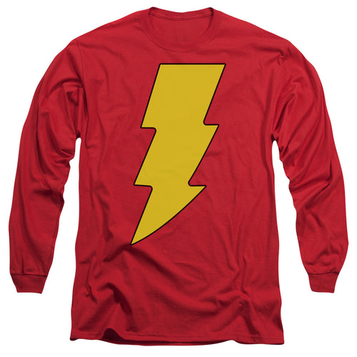 DC Comics Shazam Logo Long Sleeve T-Shirt