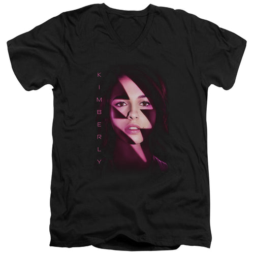 Mighty Morphin Power Rangers: The Movie Kimberly Bolt V-Neck T-Shirt