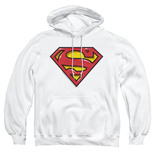 Superman Airbrush Shield Pullover Hoodie