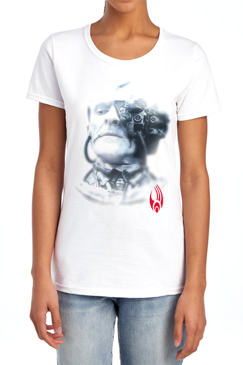Star Trek Borg Head Womens T-Shirt