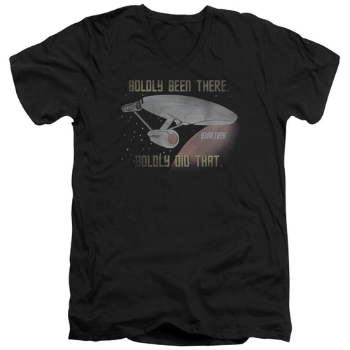 Star Trek Boldly Did That V-Neck T-Shirt