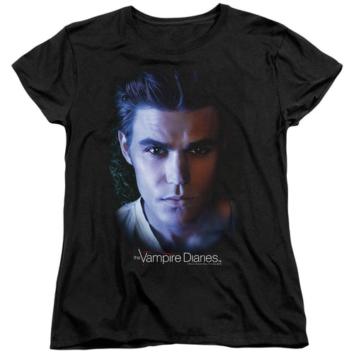 The Vampire Diaries Stefan Portrait Womens T-Shirt