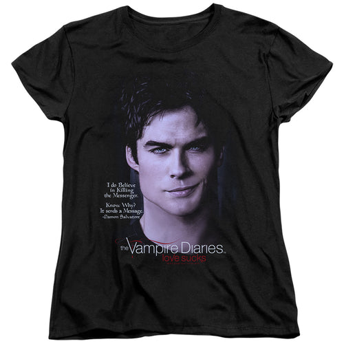 The Vampire Diaries Messenger Womens T-Shirt