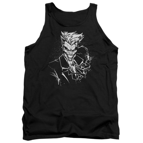 Batman Jokers Splatter Smile Tank Top