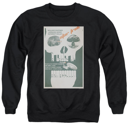 Star Trek Juan Ortiz A Taste of Armageddon Black Crewneck Sweatshirt