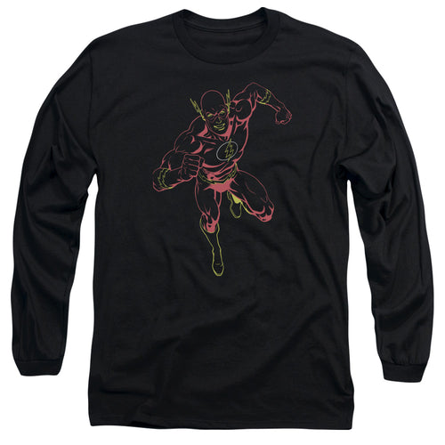 Justice League Neon Flash Long Sleeve T-Shirt