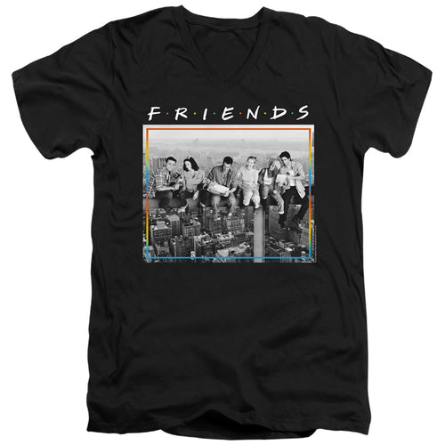 Friends Lunch Break V-Neck T-Shirt