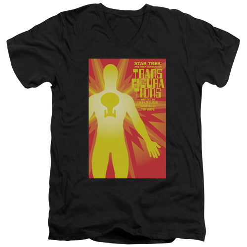 Star Trek Transfigurations Black V-Neck T-Shirt