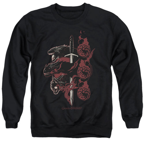 Game of Thrones Targaryen Dragons Crewneck Sweatshirt