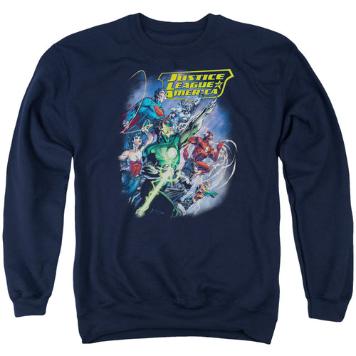Justice League Onward Crewneck Sweatshirt