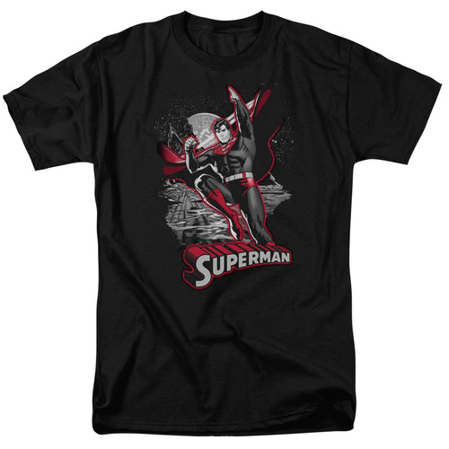 Justice League Superman Red & Gray T-Shirt