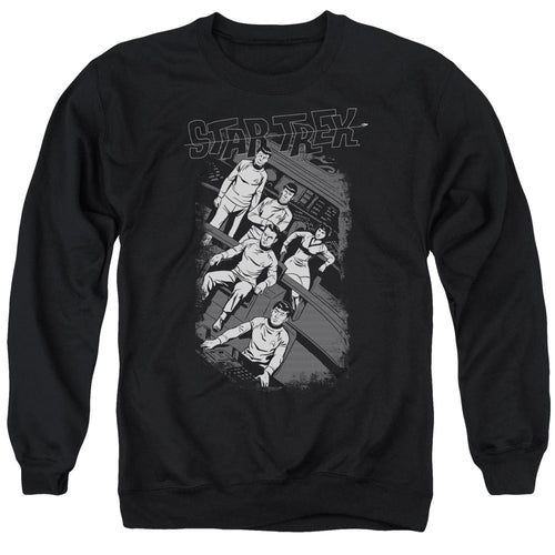 Star Trek Retro Tilted Bridge Crewneck Sweatshirt