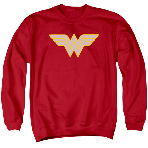 DC Comics Ww Logo Crewneck Sweatshirt