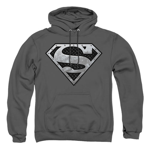 Superman Super Metallic Shield Pullover Hoodie
