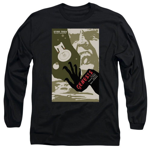 Star Trek Genesis Black Long Sleeve T-Shirt