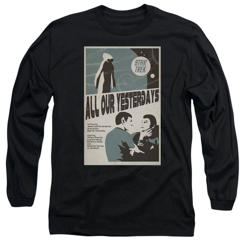 Star Trek Juan Ortiz All Our Yesterdays Black Long Sleeve T-Shirt