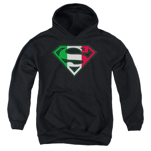 Superman Italian Shield Youth Hoodie