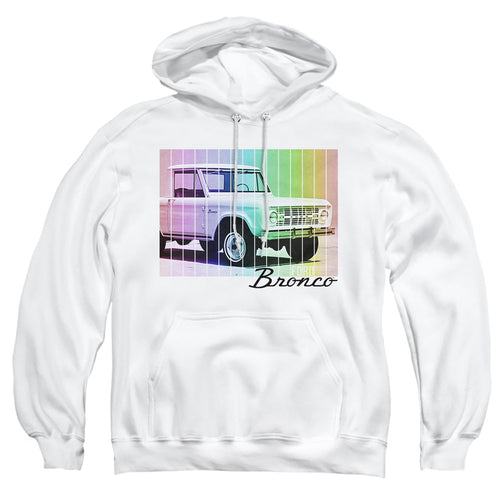 Ford Retro Rainbow Pullover Hoodie