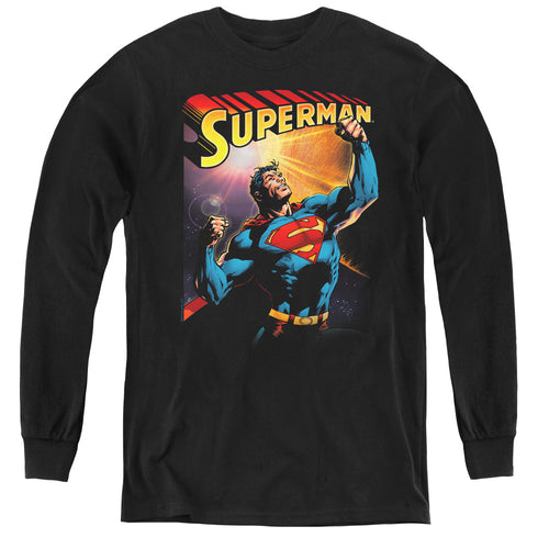 Superman Victory Youth Long Sleeve T-Shirt