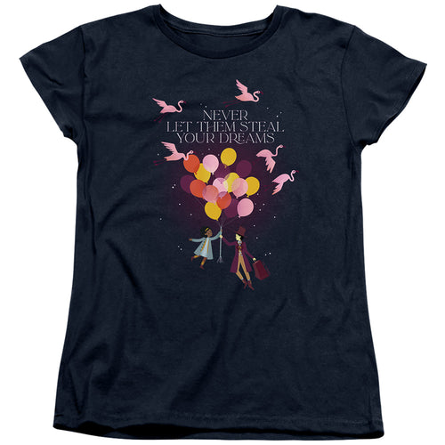 Wonka Never Let Them Steal Your Dreams Womens T-Shirt
