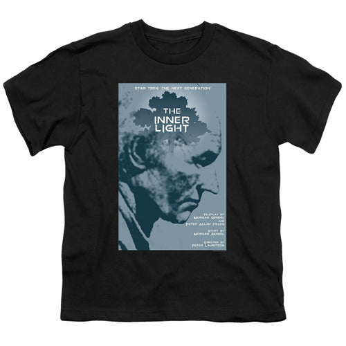 Star Trek The Inner Light Black Youth/Toddler T-Shirt