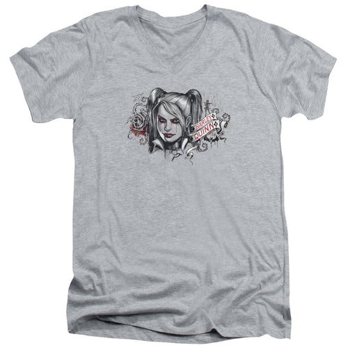 Batman Hq Sketch V-Neck T-Shirt